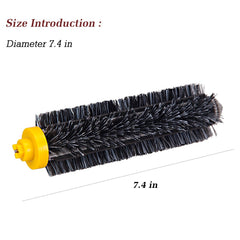 Brush Kit Compatible with Roomba 690 650 620 630 652 655 660 760 770 780 Vacuum Cleaner, Accessories Replace Parts Bristle Brush Flexible Beater Brush 2pcs