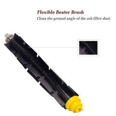 Brush Kit Compatible with Roomba 690 650 620 630 652 655 660 760 770 780 Vacuum Cleaner, Accessories Replace Parts Bristle Brush Flexible Beater Brush 2pcs