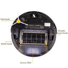 12 pcs Replacement Brush Accessories for iRobot Roomba 690,650, 605,770,780,790 Robotic Vacuum Replenishment Parts