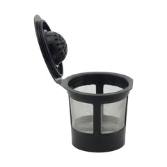 1 keurig single k cup solo reusable coffee filter pod 1 water filter holder and 6 charcoal water filters