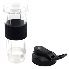 2 pack 20 oz cups with to go lids and cross blade replacement set for magic bullet blenders mb1001