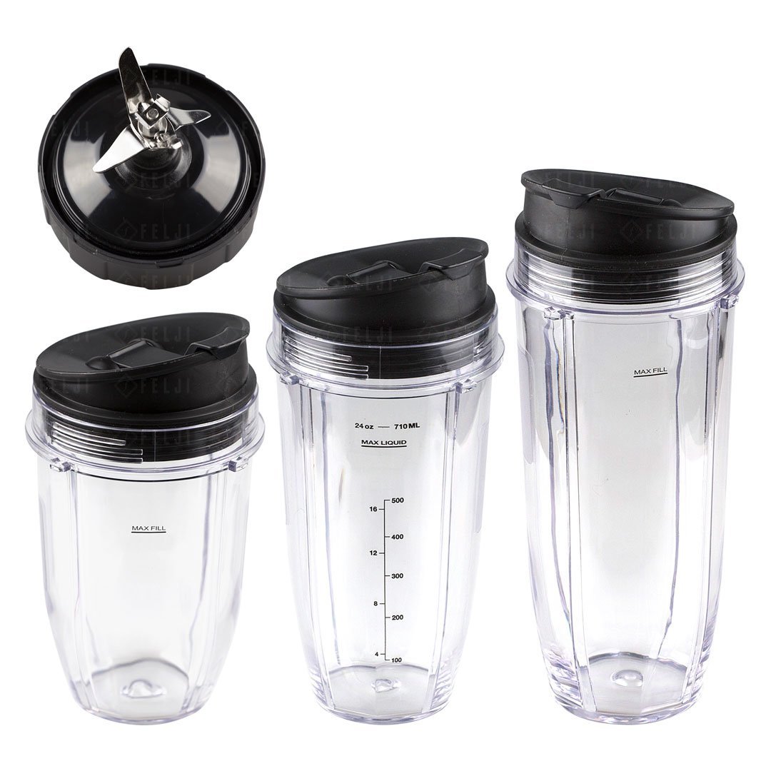 32 oz Cup Replacement Part 407KKU641 Compatible with Nutri Ninja