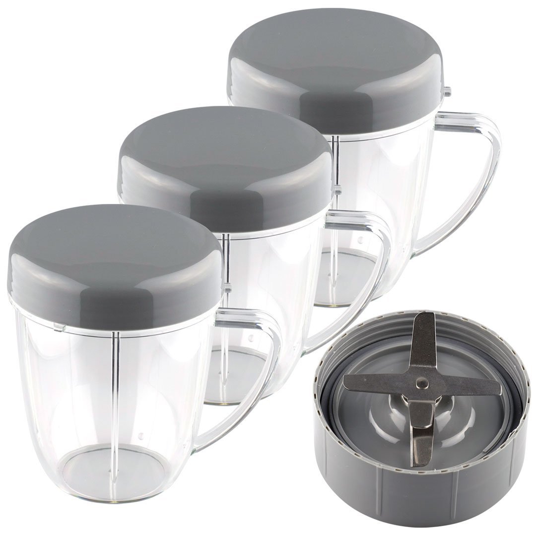 nutribullet extractor blade 3 18 oz handled short cups with re sealable lids