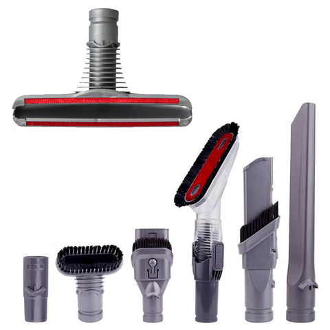 Replacement Dyson Attachments, Compatibel with Dyson V6 DC35 DC44 DC59 DC62 DC08, 7 Packs Fit Dyson Handheld Vacuum Parts